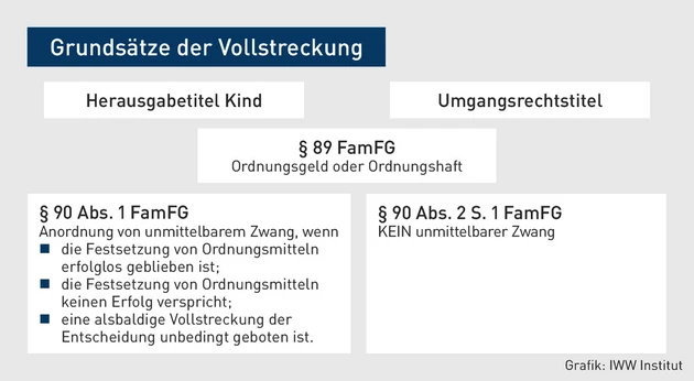 FK_Grafik_Grundsätze der Vollstreckung.eps (© IWW Institut)
