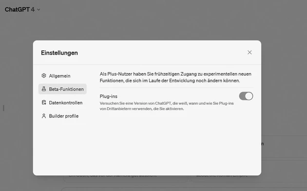 ChatGPT_Plugins_aktivieren_sw_300dpi.tif (© IWW Institut)